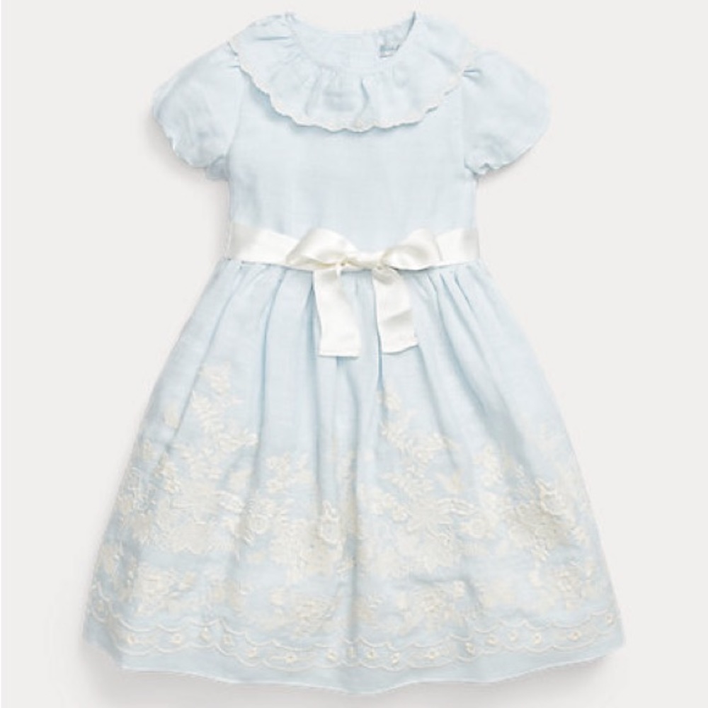 Ralph Lauren embroidered dress